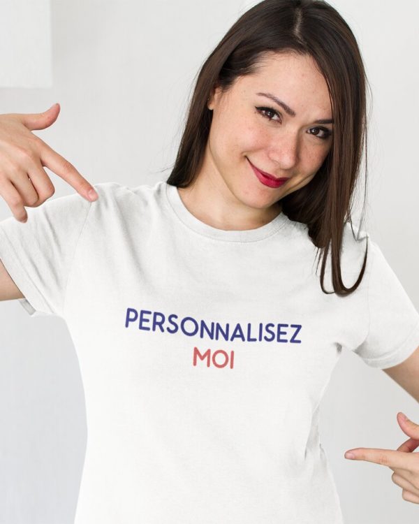 T-shirt femme personnalisable