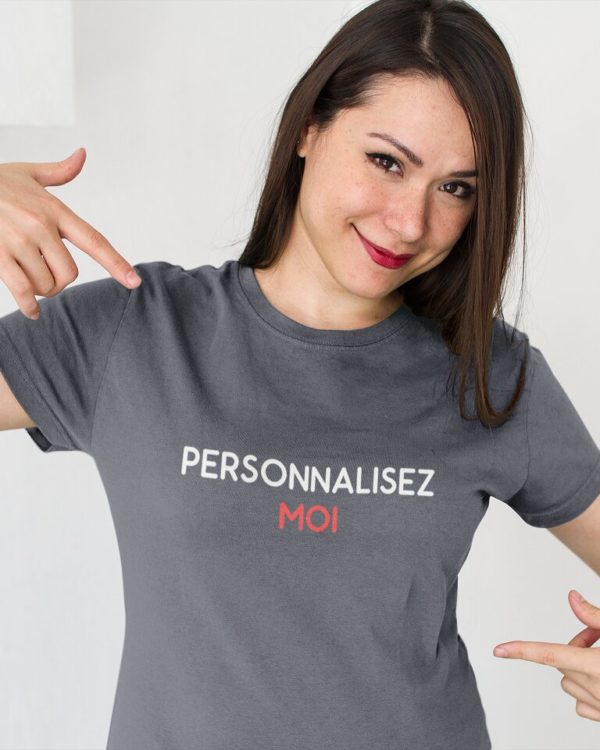 T-shirt femme personnalisable