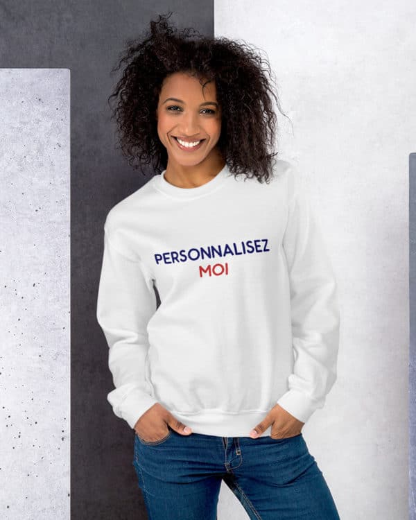 Sweatshirt personnalisable